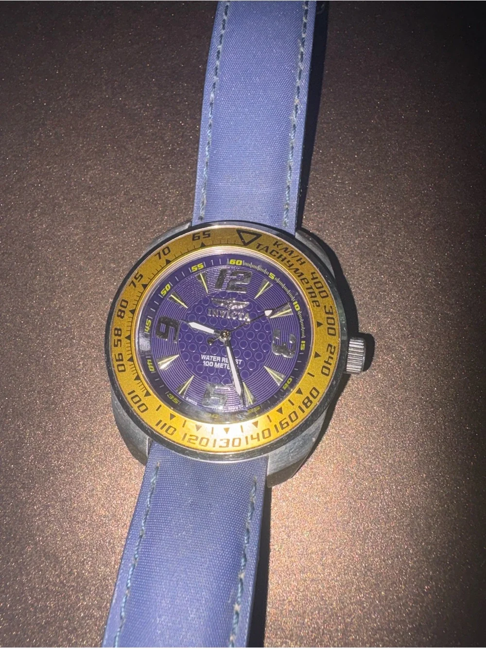 Invicta Model 3140 Watch Stainless Steel 100M